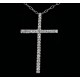 Diamond Crosses-DIA .20CT 14KT/WG 