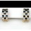 Diamond Earrings-DIA/SAPPHIRE 14KT/WG