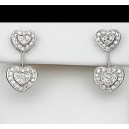 Diamond Earrings-DIA .55CT 14KT/WG