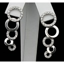 Diamond Earrings-DIA 1.03CT 14KT/WG