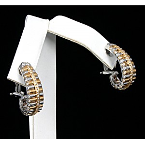 Diamond Earrings-DIA 1.19CT 18KT/TT