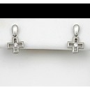 Diamond Earrings-DIA .10CT 14KT/WG