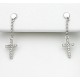 Diamond Earrings-DIA .15CT 14KT/WG