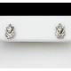 Diamond Earrings-DIA .75CT 14KT/WG