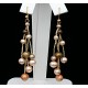 Gold Earrings-14KT/YG PEARL