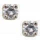 Diamond Stud Earrings-.45CT/TW 14KT/WG