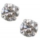 Diamond Stud Earrings-2.50CT/TW 14KT/WG