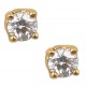 Diamond Stud Earrings-.30CT/TW 14KT/YG