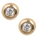 Diamond Stud Earrings-DIA .10CT/TW