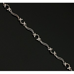 Diamond Bracelets-DIA .48CT 18KT/WG