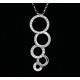 Diamond Necklaces-DIA .60CT 14KT/WG