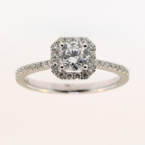 Engagement Ring-14KT/WG DIA1.10CT
