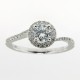 Engagement Ring-14KT/WG DIA .75CT