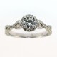 Engagement Ring-14KT/WG DIA .75CT	