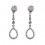 Diamond Earring-DIA1.00CT  18KT/WG 
